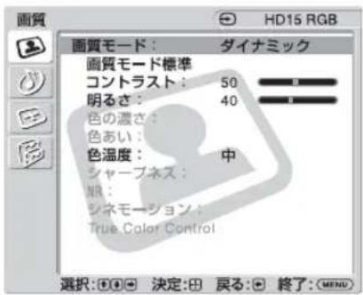 SONY KDL-40X1 - PC 入力の場合 - 1