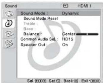 SONY KDL-40X1 - Settings Allows you to set/change - 2