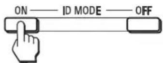 SONY KDL-40X1 - ID MODE ボタンを使う - 2