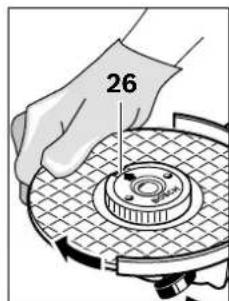 BOSCH 18-125 PL Inox Professional - Quick-clamping Nut SDS-  li - 1