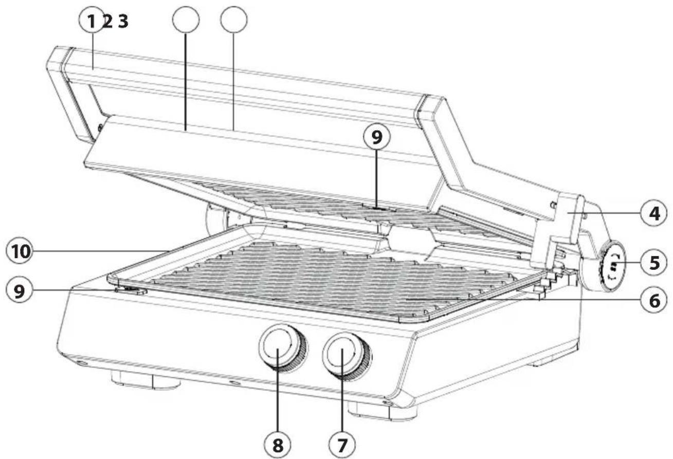 CASO Steak Chef 2837 - Gesamtübersicht - 1