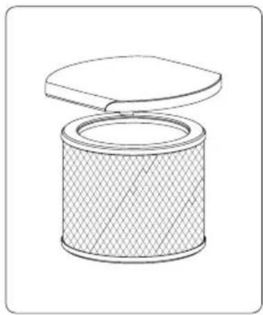 Djive Flowmate ARC Portable - COMMENT INSTALLER OU REMPLACER LE FILTRE D'ÉPURATION DE L'AIR HEPA 14: - 2