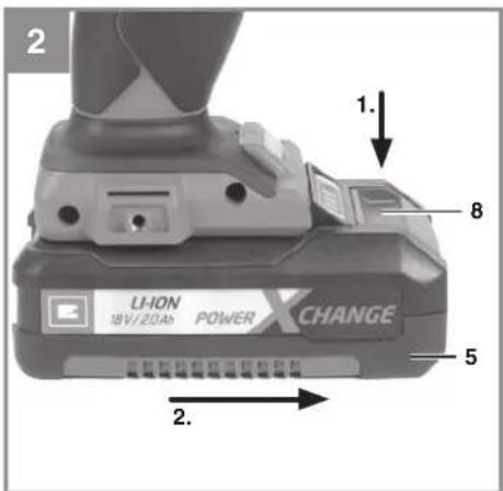 EINHELL TE-CD 18/44 Li - 2