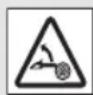 GARDENA PowerSaw 250/18V P4A - Symbols on the product - 5