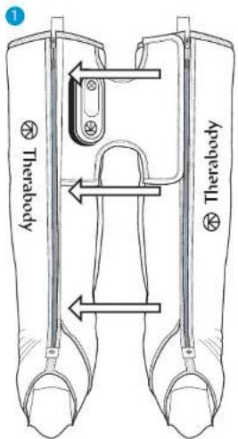 THERAGUN JetBoots Prime - Lagerung und Transport des Geräts - 1