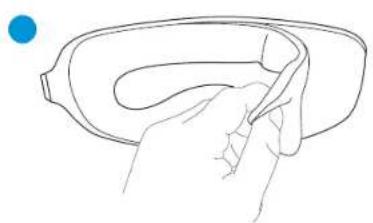 THERAGUN SleepMask - Montar y desmontar el dispositivo - 2
