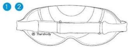 THERAGUN SleepMask - Zusammensetzen und Zerlegen des Geräts - 1