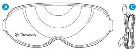 THERAGUN SleepMask - Contenuto della confezione: 3. Introduzione al dispositivo - 1