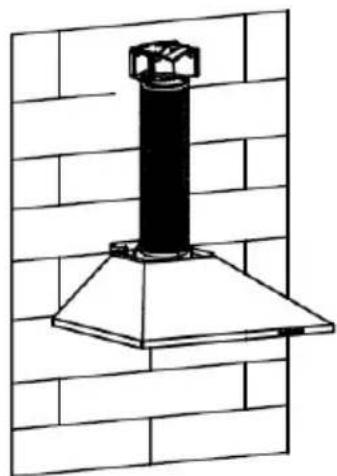 HOOVER HDG9DCH3B - INSTALLATION (LUFTABWEISERFÜRPYRAMID-UND SLANT-MODELLE): - 3