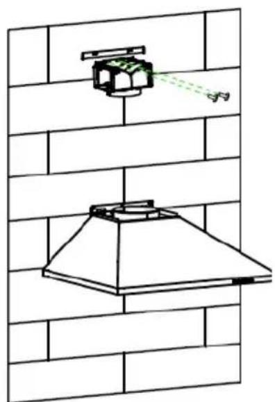 HOOVER HDG9DCH3B - INSTALLATIE (LUCHTAFFLECTORVOORPIRAMIDE&SLANT MODELLEN): - 2
