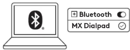 LOGITECH MX Creative Console - VAIHE 4: MUODOSTA PARILIITOS TIETOKONEELLA - 1