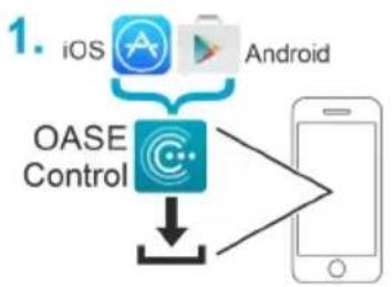 OASE biOrb EARTH 125 - Forbind apparatet med smarttelefon/nettbrett - 1