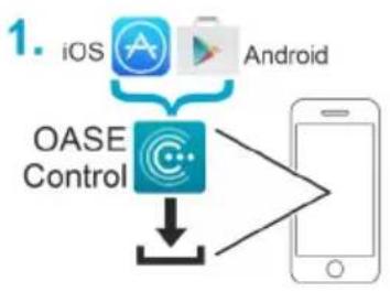 OASE biOrb EARTH 125 - Collegamento dell'apparecchio allo smartphone/tablet - 1