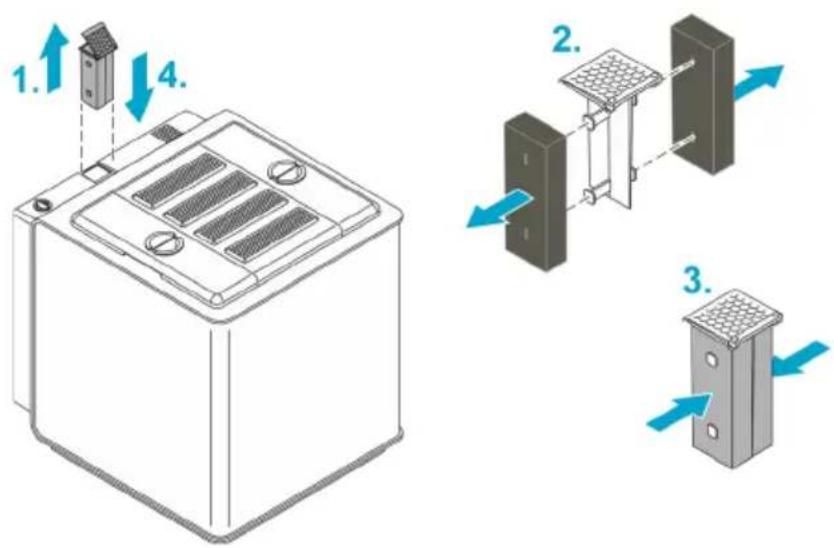 OASE biOrb EARTH 125 - Udskift bagsidefilteret - 1