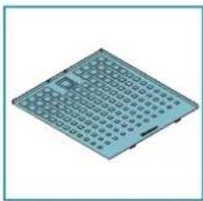 FALMEC Mizar 90 - FILTRES METALLIQUES ANTI-GRAISSE - 1