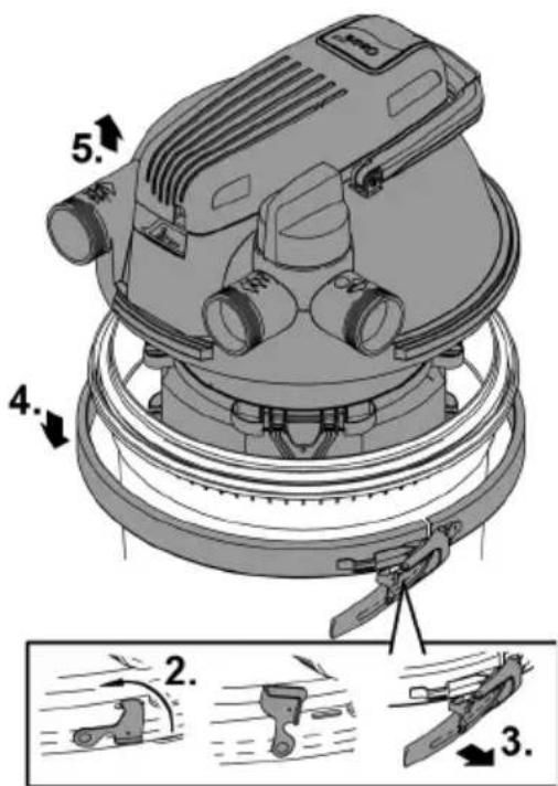 OASE FiltoClear Set 13000 - Szüröfedél levétele - 2