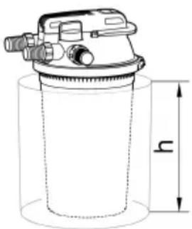 OASE FiltoClear Set 13000 - Îngropați filtrul de presiune - 1