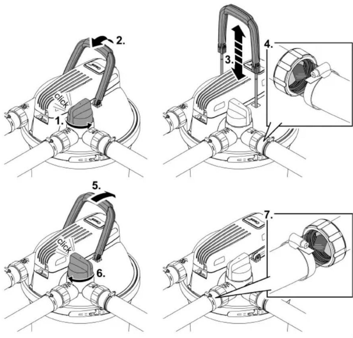 OASE FiltoClear 19000 - Limpar as esponjas - 1