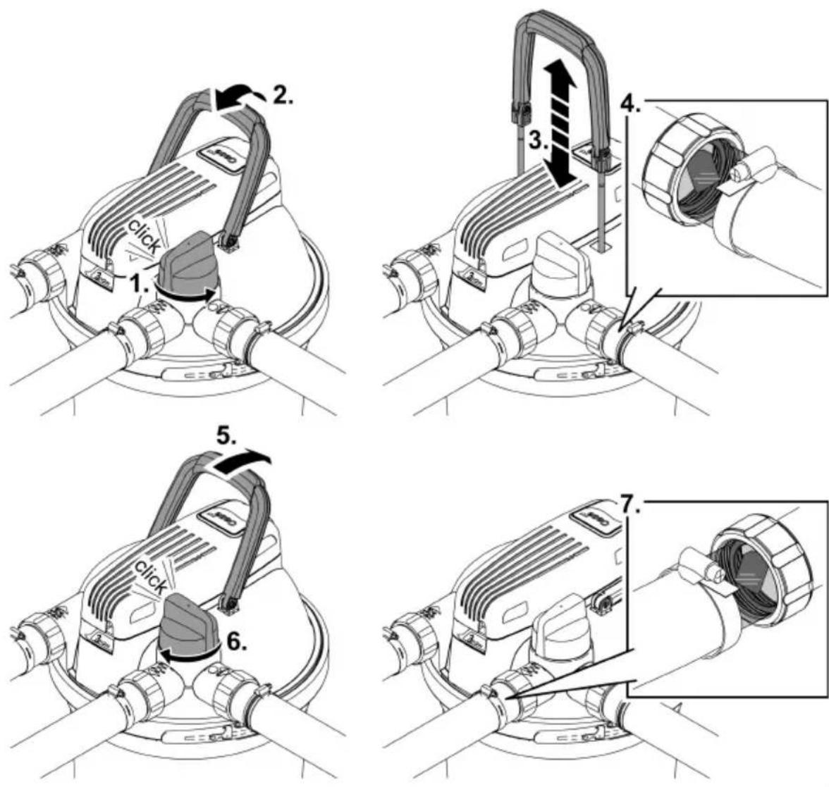 OASE FiltoClear 19000 - Cleaning the foam filters - 1