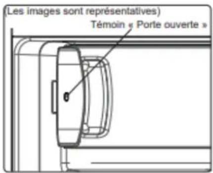 DE DIETRICH DRS1244ED - Door open indicator - 1