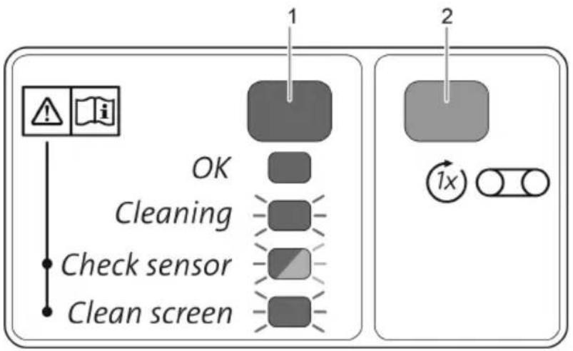 OASE BioTec ScreenMatic 60000 - Ovládacie pole - 1