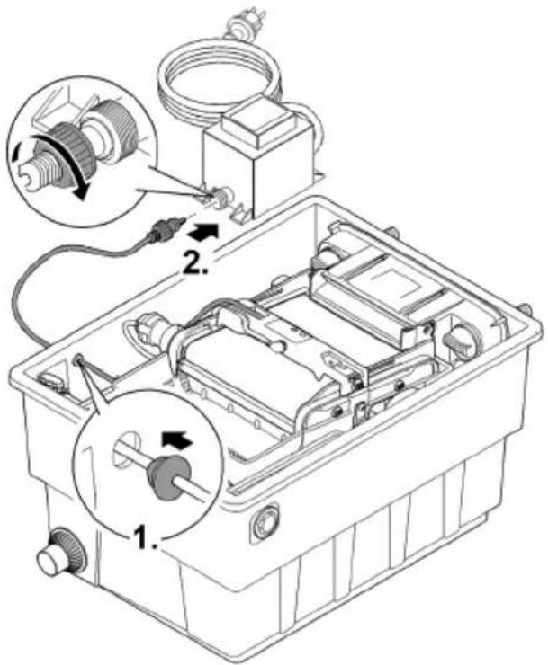 OASE BioTec ScreenMatic 60000 - 建立电气连接 - 1