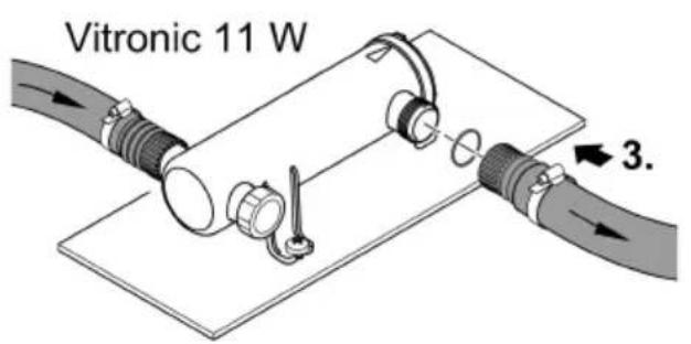 OASE Vitronic 55 W - Vzpostavitev priključkov - 1
