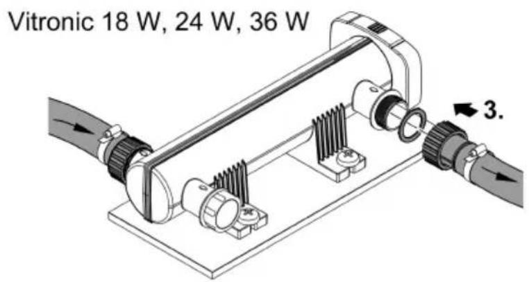 OASE Vitronic 55 W - Vzpostavitev priključkov - 3