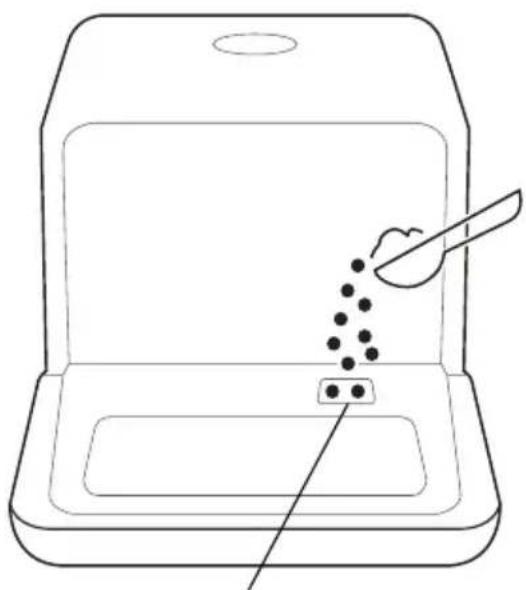 MIDEA MDC17P2DWW - Adición de detergente - 1