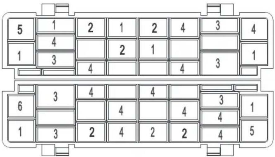 MIDEA MDC22P1ABB - Loading the cutlery basket - 1