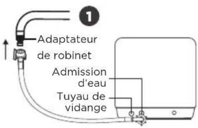 MIDEA MDC17P4CWW - Ajouter de l'eau dans le réservoir du lave-vaisselle - 1
