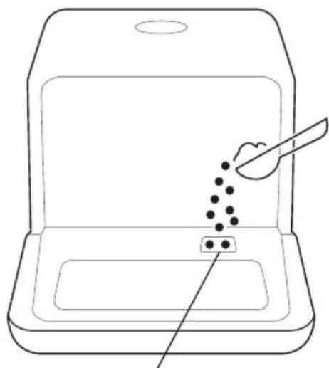 MIDEA MDC17P4CWW - Ajout de détérgent - 1