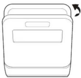 MIDEA MDC17P4CWW - Ouvrir la porte, placer la vaisse et ajouter le détergent - 6