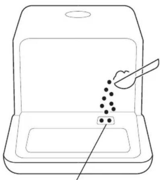 MIDEA MDC17P4CWW - Adding detergent - 1