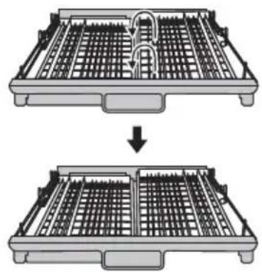 MIDEA SU 7.35X14BS - Tipps zur Verwendung des Besteckkorbs - 1