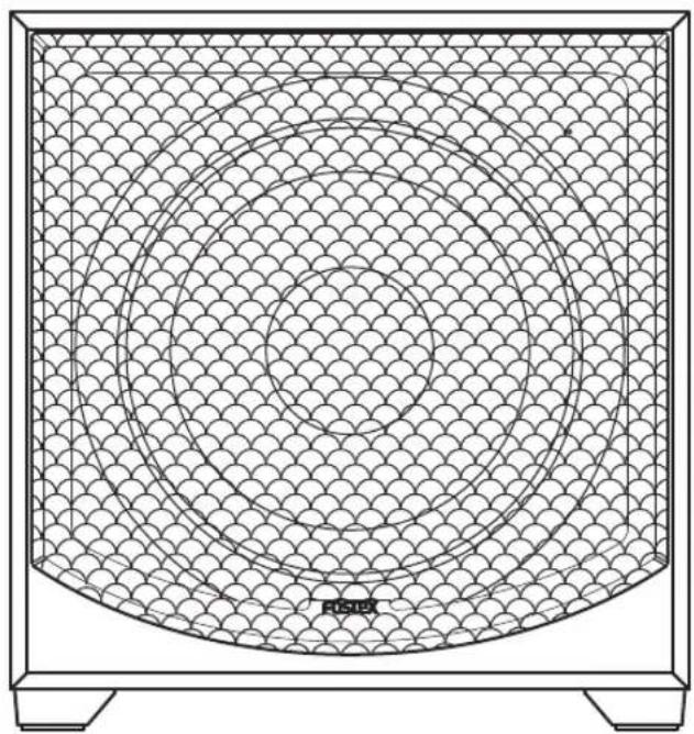 FOSTEX CW250A - Active Sub Woofer System Model CW250A - 1