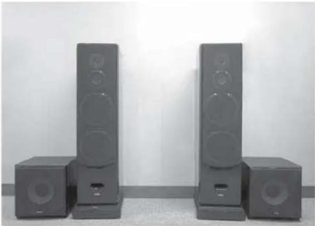 FOSTEX CW250A - 組み合わせ例 - 1