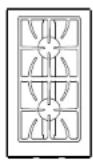 DCS GDSBE1-302L - 3GDSBE1-302 Plaque chauffante/brûleur latéral - 1