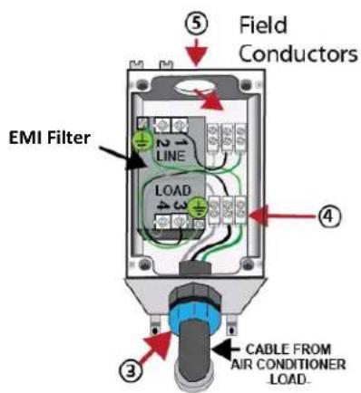 Friedrich Hazardgard SH20M30B - Chassis Wiring and Preparation (ATEX &amp; IECEx Models) - 2