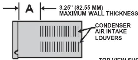 Friedrich Hazardgard SH20M30B - Special Instructions For Extra Thick Walls - 1
