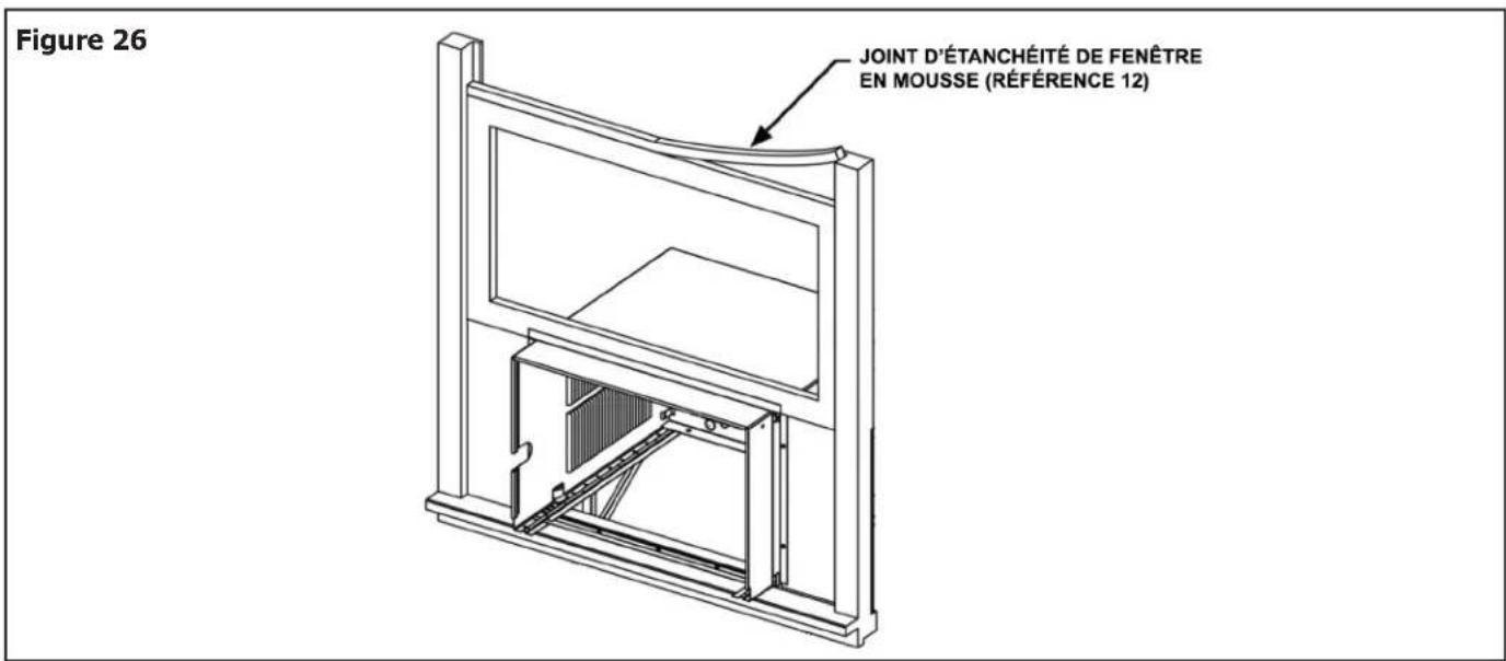 Figure 26 JOINT D'ÉTANCHÉITÉ DE FENÊTRE EN MOUSSE (RÉFÉRENCE 12)
