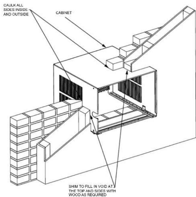 Friedrich Hazardgard SH20M30B - Special Instructions For Extra Thick Walls - 5