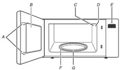 WHIRLPOOL WMCS3018RW - PARTS AND FEATURES - 1
