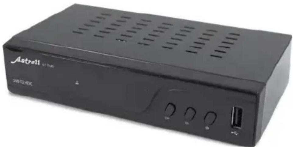ASTRELL DVB-T2 011140 - FR Adaptateur TNT HD avec port USB DE HD-DVB-T-RECEIVER mit USB-Anschluss - 1