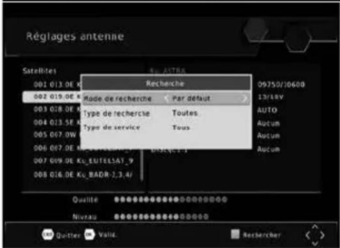 ASTRELL DVB-S2 013127 - D - Buscar canales - 2
