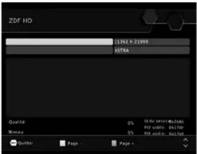 ASTRELL DVB-S2 013127 - B - Calage / orientation de la parabole - 1
