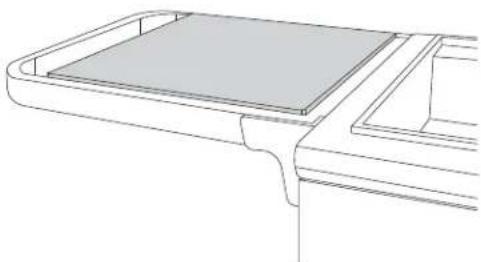 DCS CAD130E - Optional attach side shelf accessory on either side - 5