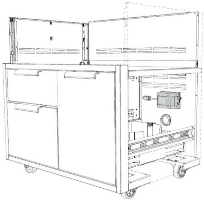 DCS CAD130E - Transformer installation (for Series 9 grills only) - 1