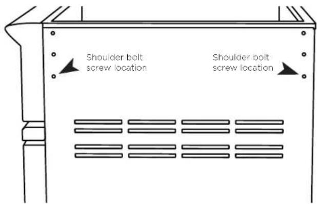 DCS CAD130E - Optional attach side shelf accessory on either side - 1