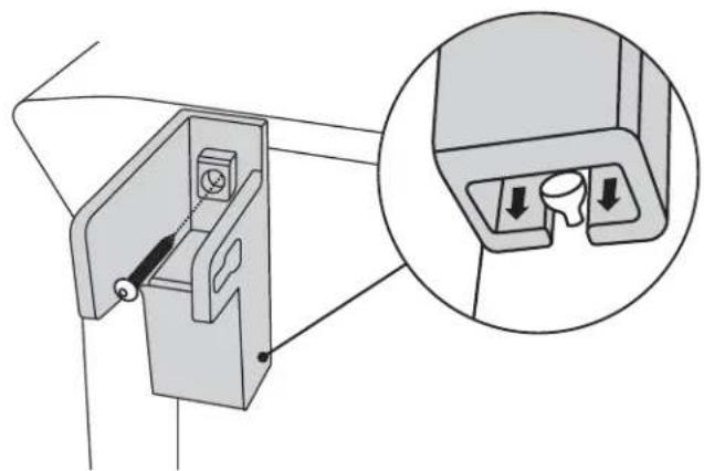 DCS CAD130E - Optional attach side shelf accessory on either side - 2